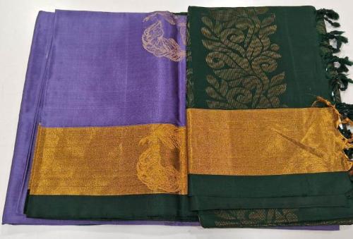 SOFT SILK SAREE WITH BLOUSE